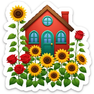 Home garden sticker