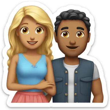 Parejas sticker