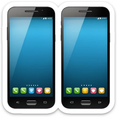 Android mobile sticker