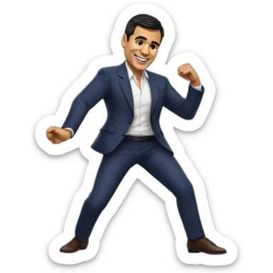 Pedro Sánchez bailando sticker