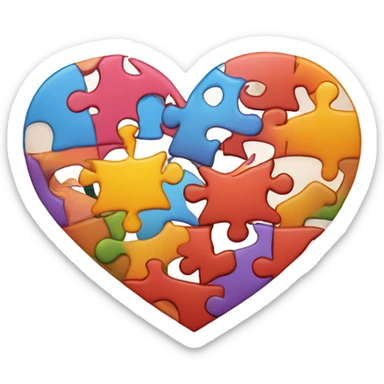 Love you to pieces  sticker