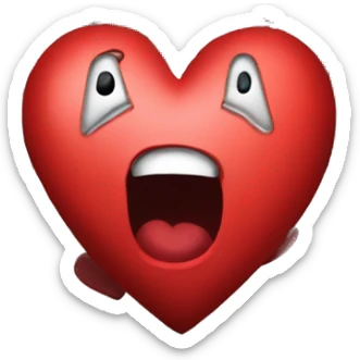 Broken Heart in a Slot Machine sticker