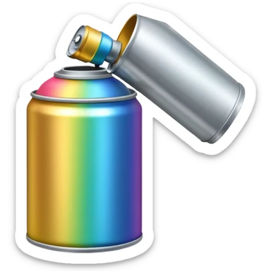 Spray Paint Can sticker