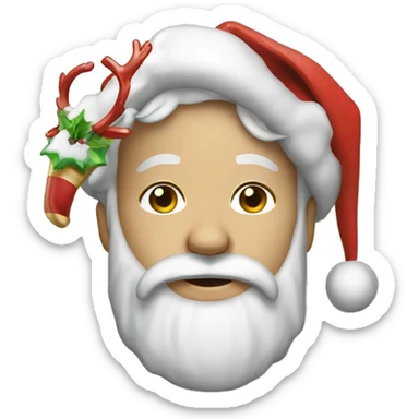 Christmas sticker
