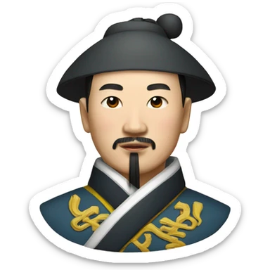 Manchu-led Qing sticker