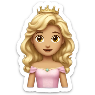little princess sticker