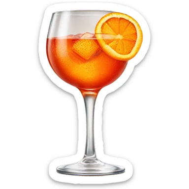 Aperol Spritz Glas sticker