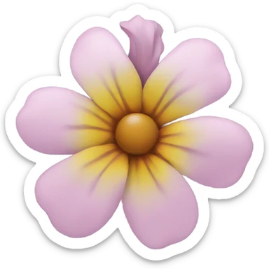 Flower sticker