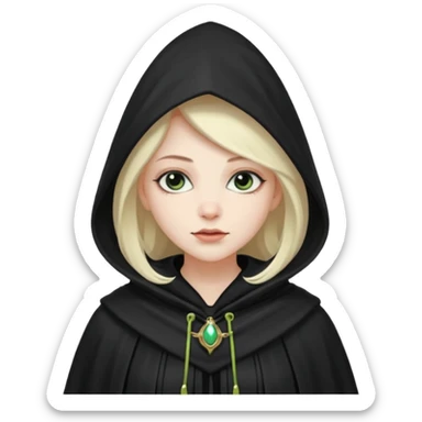 Manifestation witch sticker