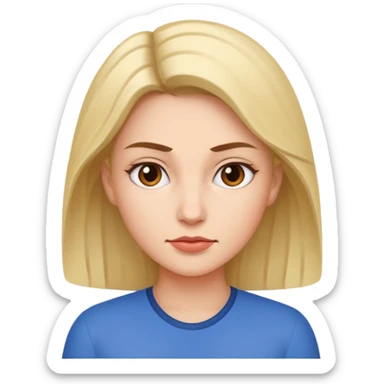 Advocate female sticker