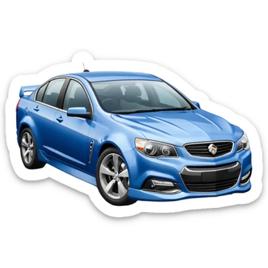 Blue Holden vf commodore  sticker