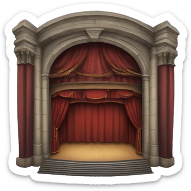 theatre harry potter sticker