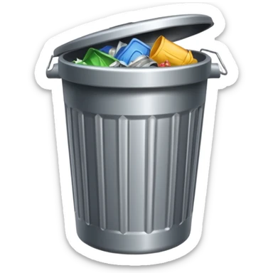 trash can sticker