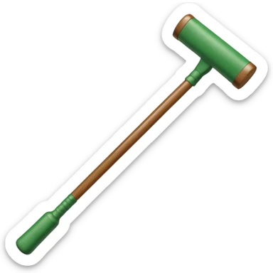 create veronica sawyers croquet mallet sticker