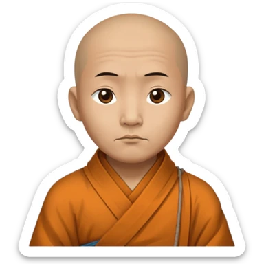 mountain monk sticker