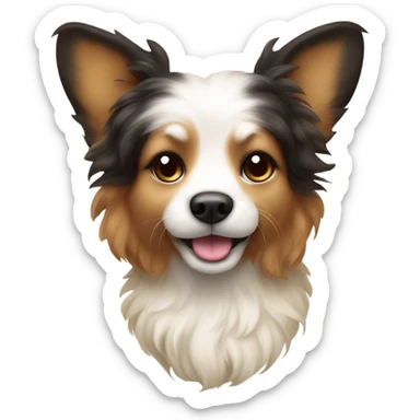 coquette dog sticker