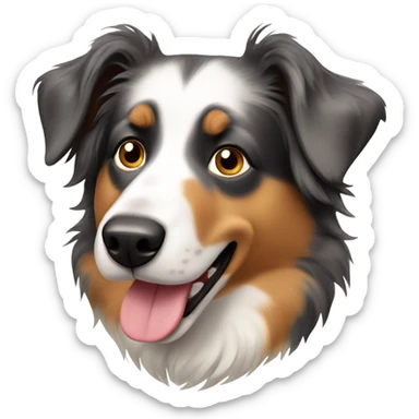 Australian Shepard dog sticker