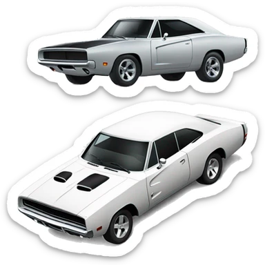 Dodge charger car sticker