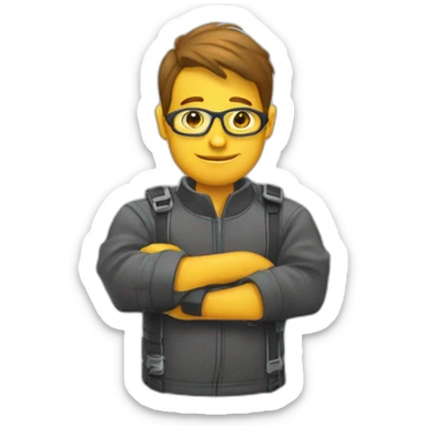 development boilerplate to build a backend server stack sticker