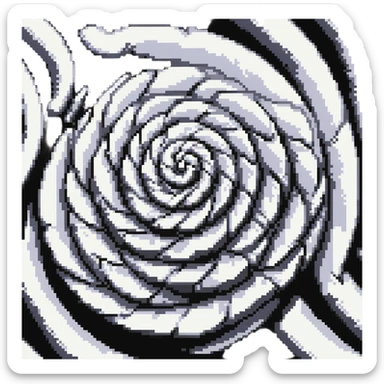 whipped cream swirl sticker