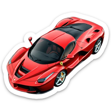 Ferrari LaFerrari sticker