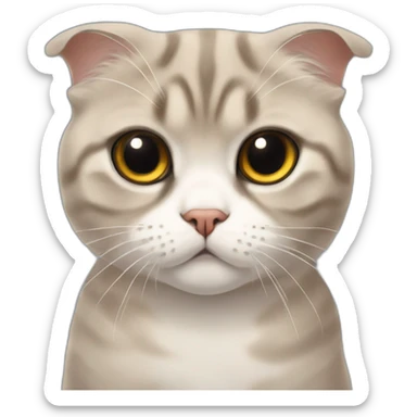 Scottish Fold Tommy hilfiger sticker