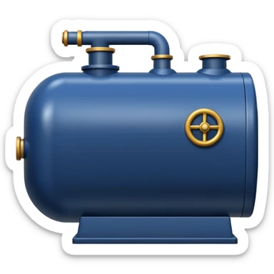 navy blue boiler emoji sticker