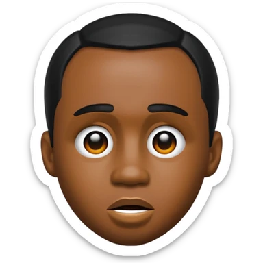 Diddy come on out sticker