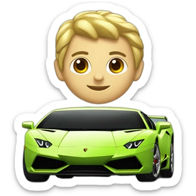 Lamborghini revuelto sticker