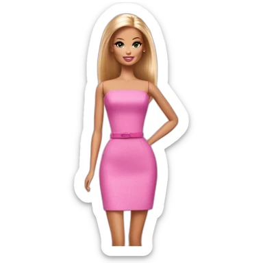 Barbie sticker