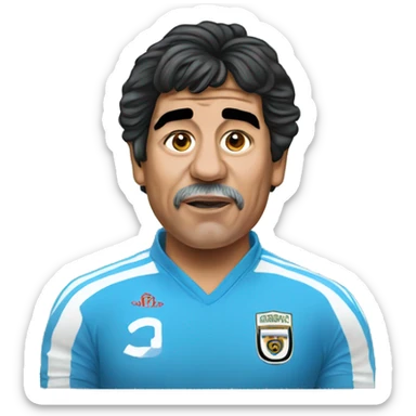 Maradona sticker