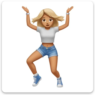 girl twerking sticker