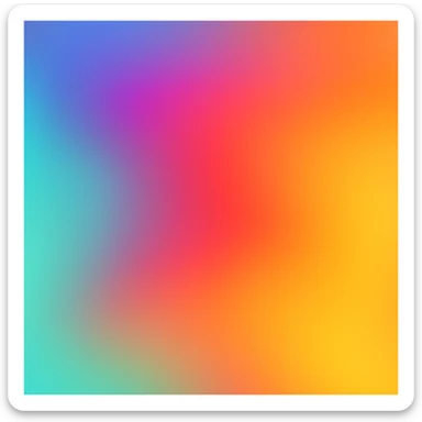 abstract mesh gradient sticker