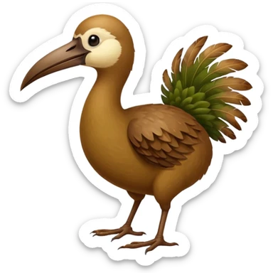 Kiwi bird sticker