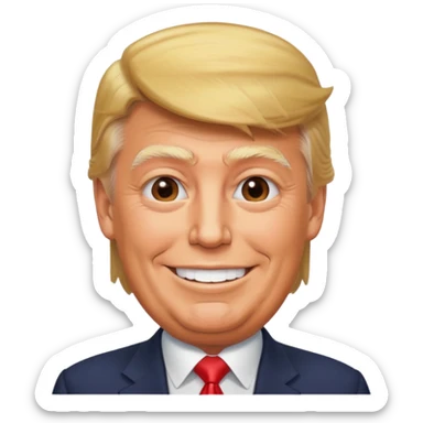 Donald Trump emoji sticker