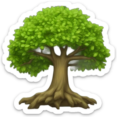 Árbol que habla sticker