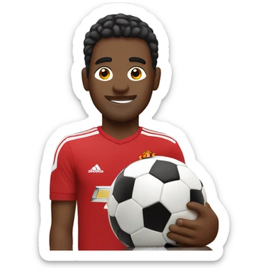 manchester united fan sticker