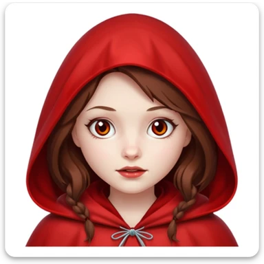 Little Red Riding Hood sticker