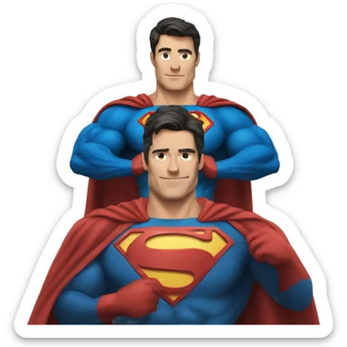 Super Man  sticker