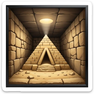 basement of a pyramid sticker