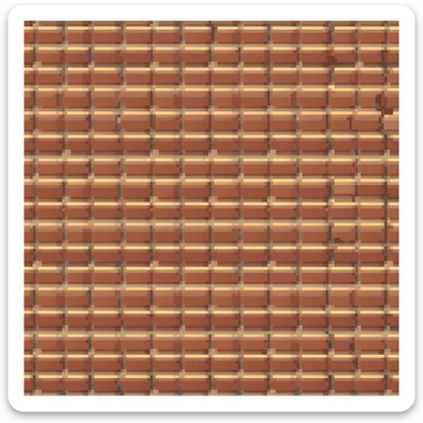 brick wall viewed from the side, perspective view sticker