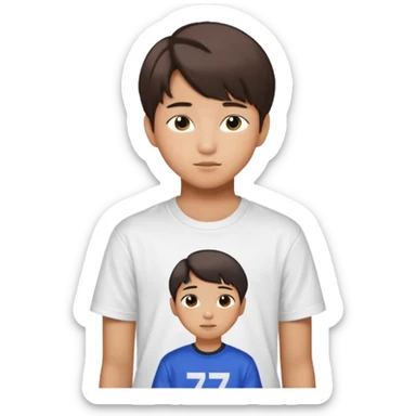 kpop obsessed boy named daniel 12 years old ugoy sticker