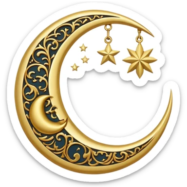 Islam moon sticker