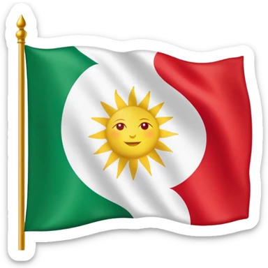 Kurdistan flag emoji sticker