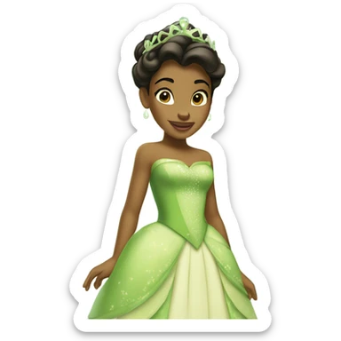 Princess Tiana sticker