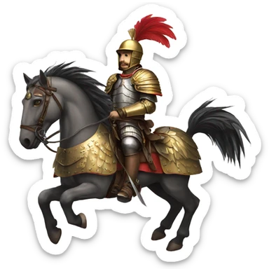 polish winged hussar sticker