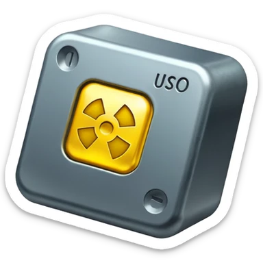 uranium sticker
