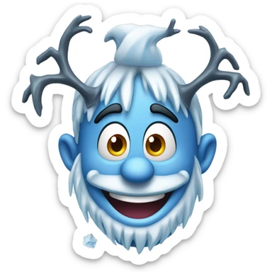 Frost Ernie: The Ice Jester

Ernie Disney Villain: The Ice Jester A cold-hearted, cunning villain with a grin of ice, The Ice Jester freezes foes in their tracks, wearing frosted robes and laughing as his icy magic spreads. sticker
