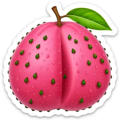 egzotic sour guava sticker