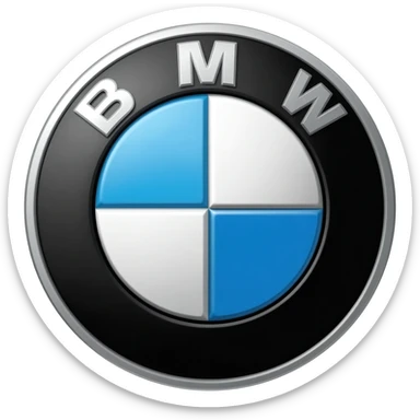 BMW logo emoji sticker